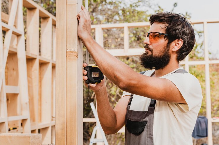 Carpenter man using tape measure 23 2148748801