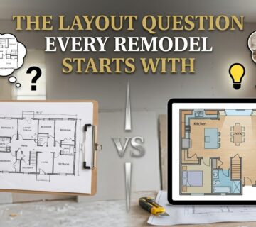 Remodel house layout plan