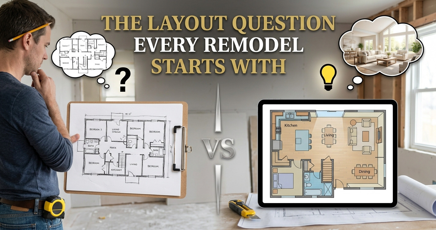 Remodel house layout plan